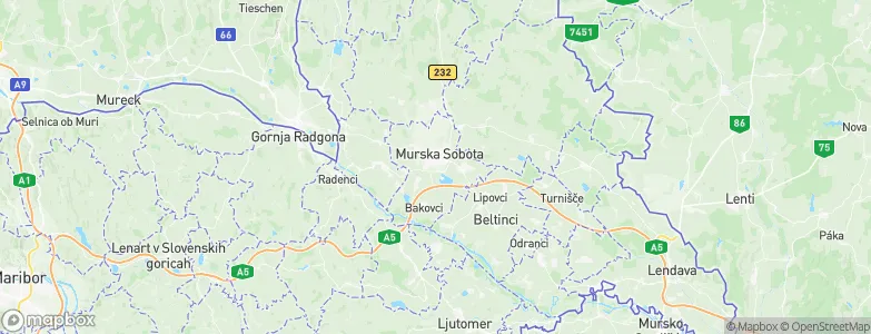 Murska Sobota, Slovenia Map