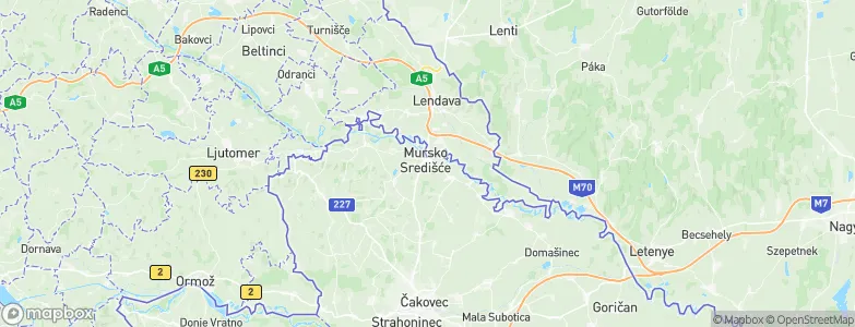 Mursko Središće, Croatia Map