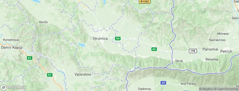 Murtino, Macedonia Map