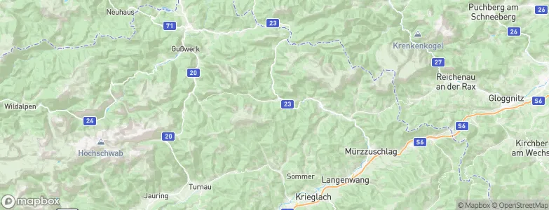 Mürzsteg, Austria Map