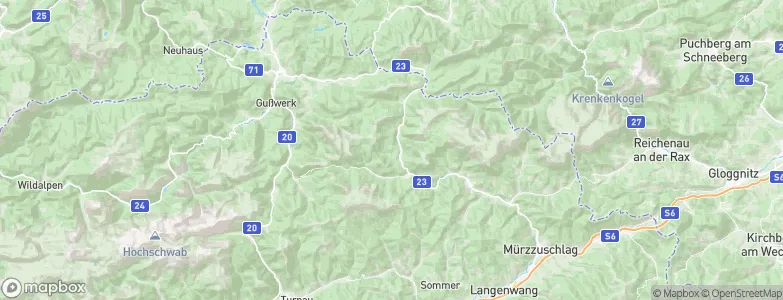 Mürzsteg, Austria Map