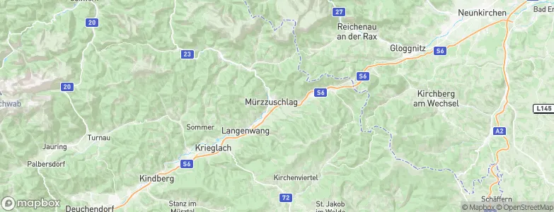 Mürzzuschlag, Austria Map