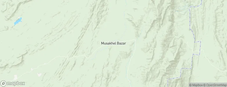 Musa Khel Bazar, Pakistan Map