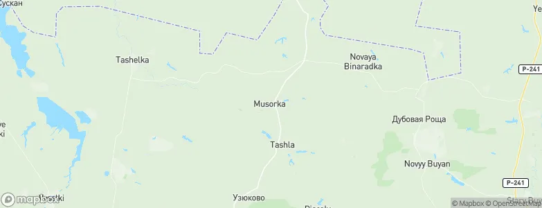 Musorka, Russia Map