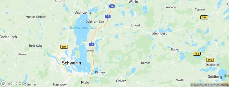 Müsselmow, Germany Map