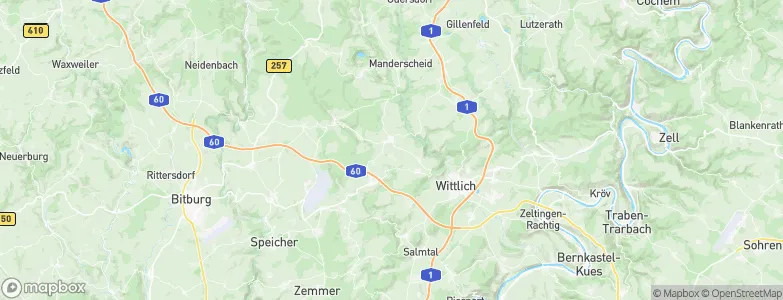 Musweiler, Germany Map