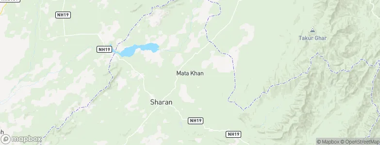 Mutā Khān, Afghanistan Map