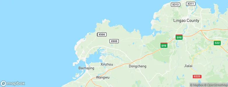 Mutang, China Map
