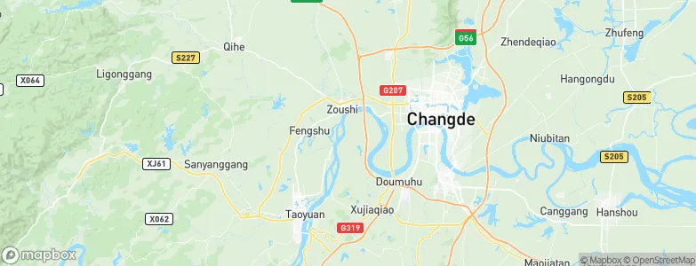 Mutangyuan, China Map