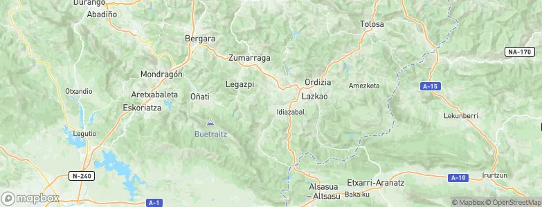 Mutiloa, Spain Map
