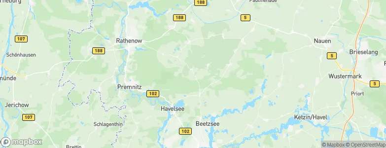 Mützlitz, Germany Map