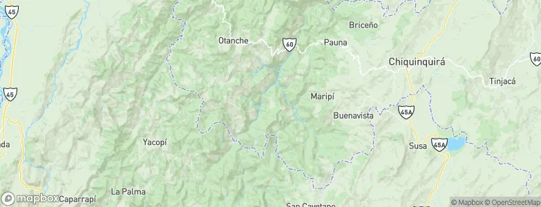 Muzo, Colombia Map