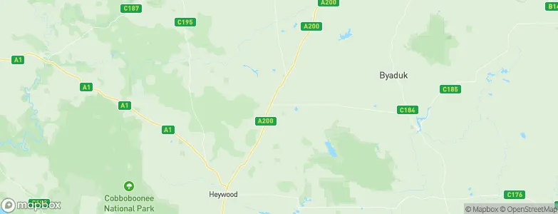 Myamyn, Australia Map