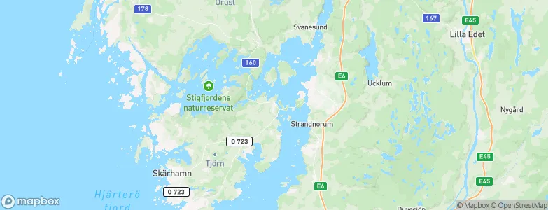 Myggenäs, Sweden Map