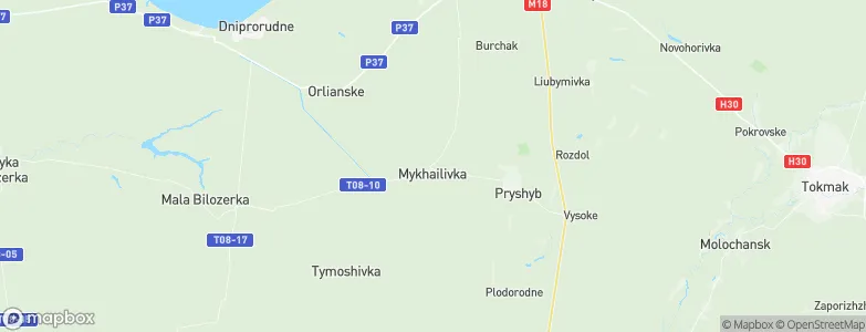 Mykhaylivka, Ukraine Map