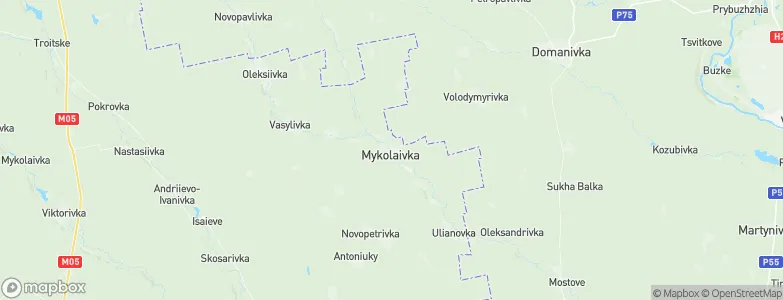 Mykolayivka, Ukraine Map