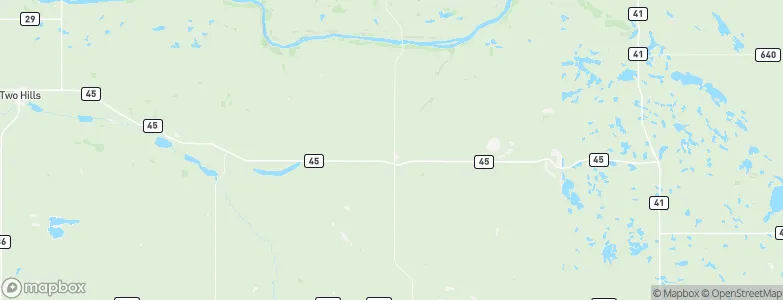 Myrnam, Canada Map