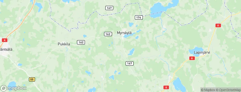 Myrskylä, Finland Map