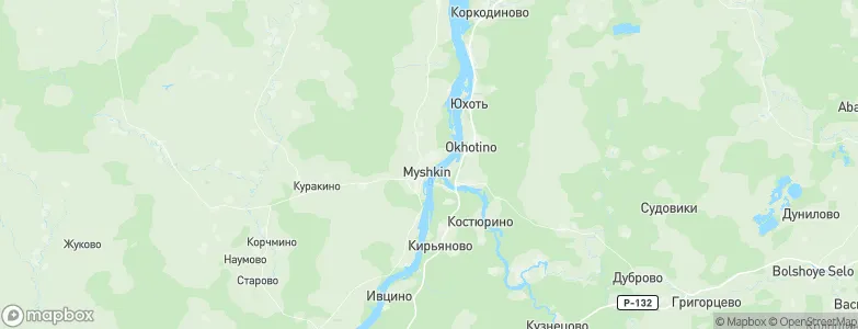 Myshkin, Russia Map