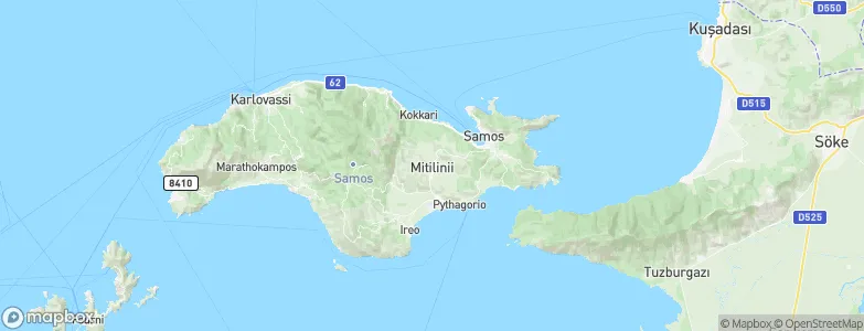 Mytilinioi, Greece Map