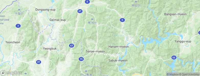 Myŏngwŏli-ri, South Korea Map