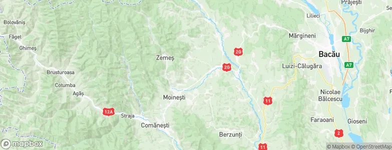 Măgireşti, Romania Map