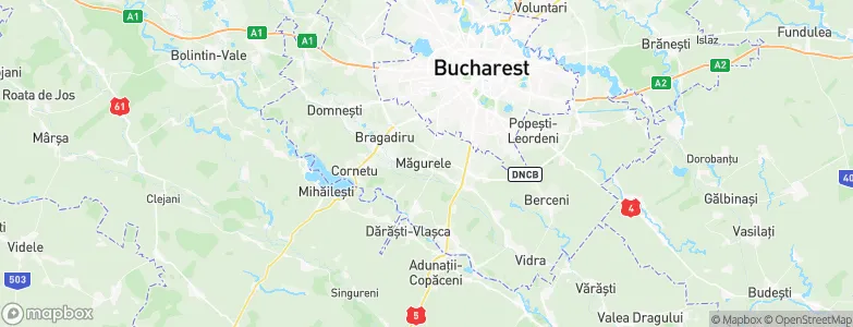 Măgurele, Romania Map