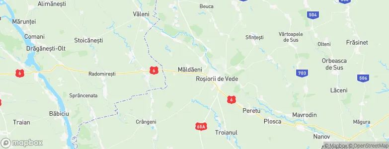 Măldăeni, Romania Map