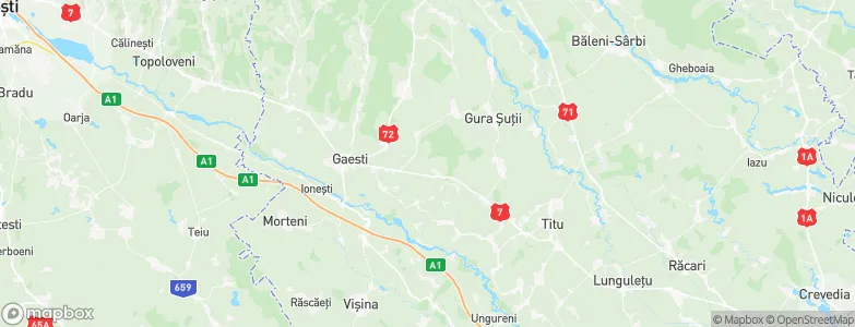 Mătăsaru, Romania Map