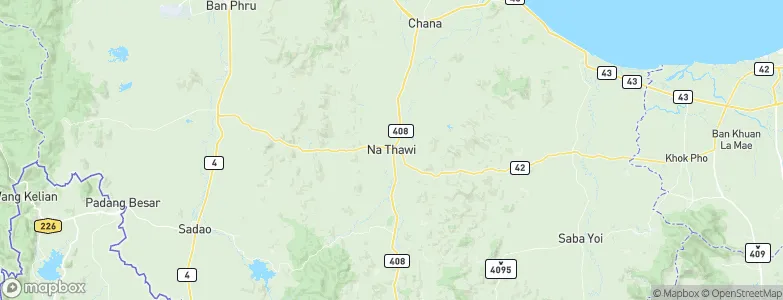 Na Thawi, Thailand Map