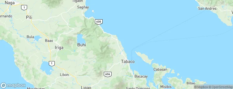 Naagas, Philippines Map