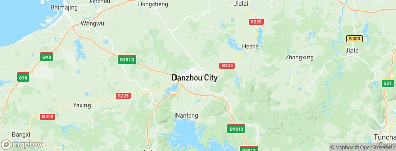 Nada, China Map