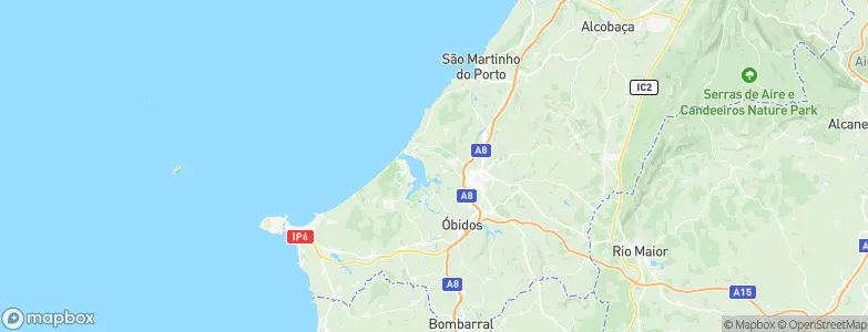 Nadadouro, Portugal Map