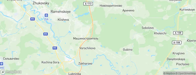 Nadezhdino, Russia Map