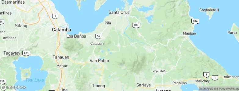Nagcarlan, Philippines Map
