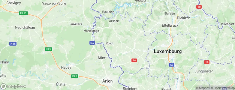Nagem, Luxembourg Map