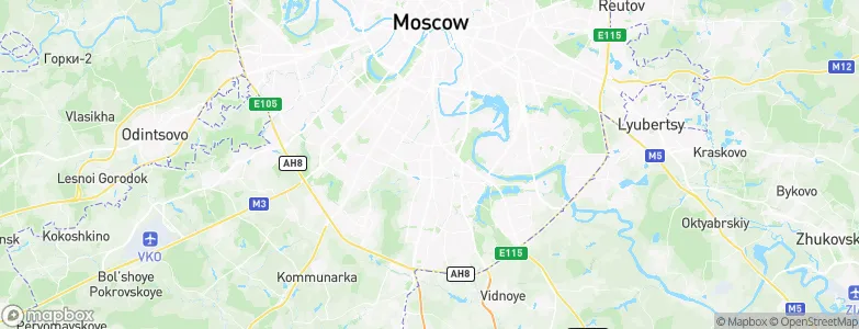Nagornyy, Russia Map