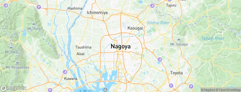 Nagoya, Japan Map
