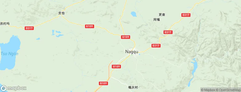 Nagqu Prefecture, China Map