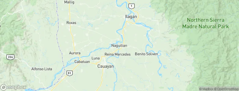 Naguilian, Philippines Map