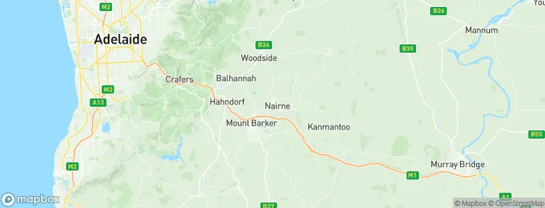 Nairne, Australia Map
