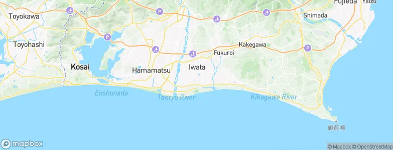 Nakaizumi, Japan Map