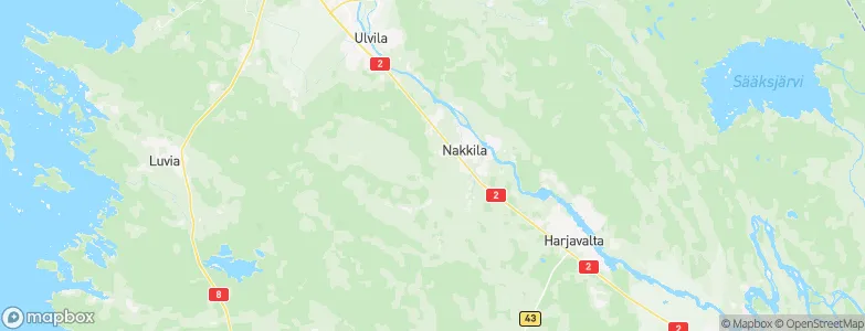 Nakkila, Finland Map