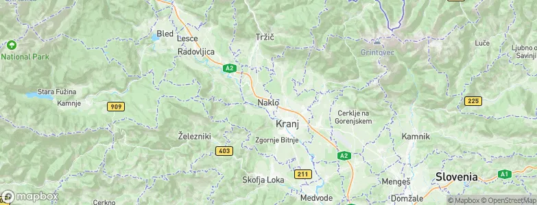 Naklo, Slovenia Map