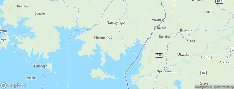 Namayingo, Uganda Map