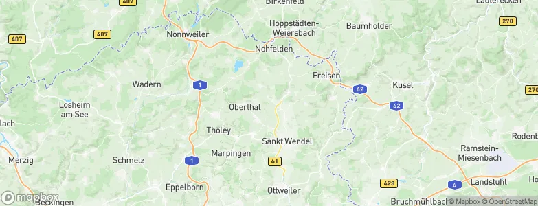 Namborn, Germany Map