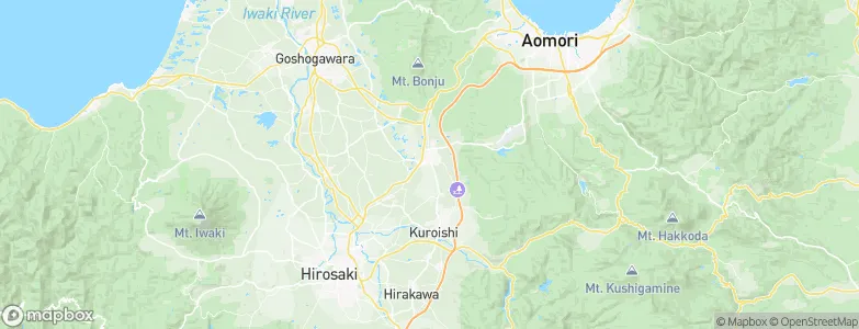 Namioka, Japan Map