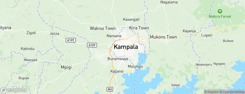 Namirembe, Uganda Map