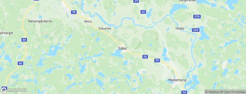 Nämnsbo, Sweden Map