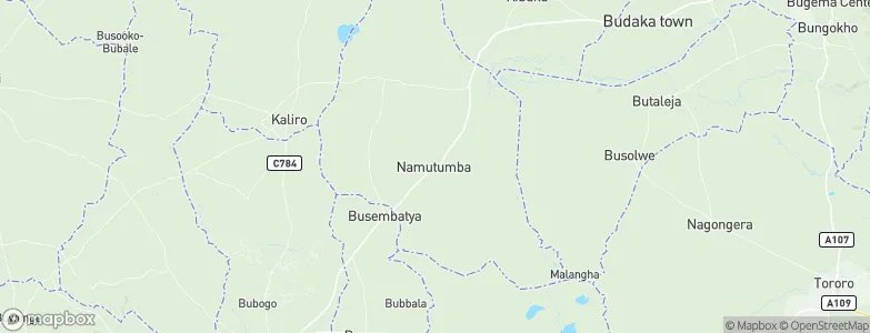 Namutumba, Uganda Map